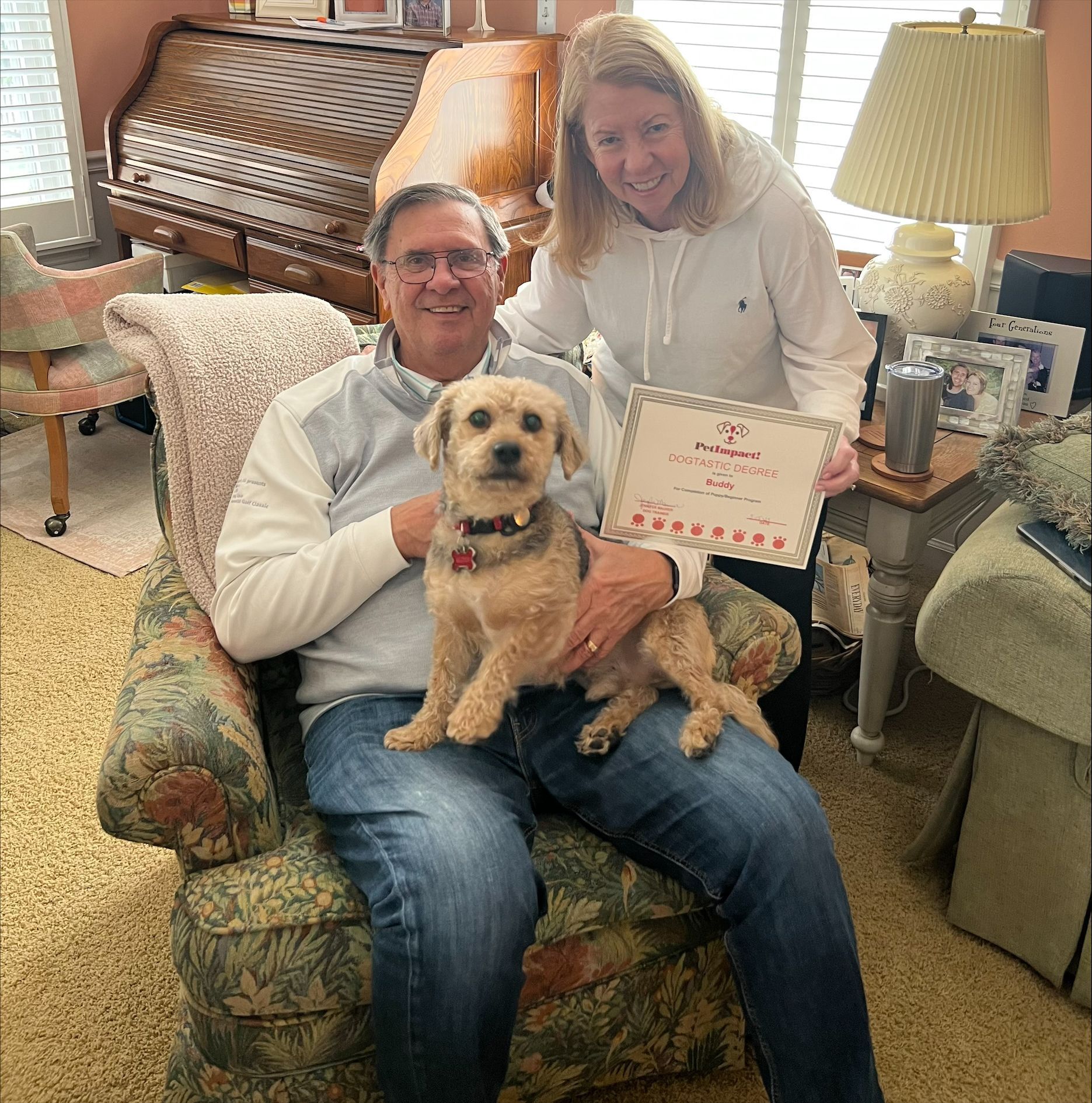 Two People and a Dog — St. Louis, Mo — Petimpact!