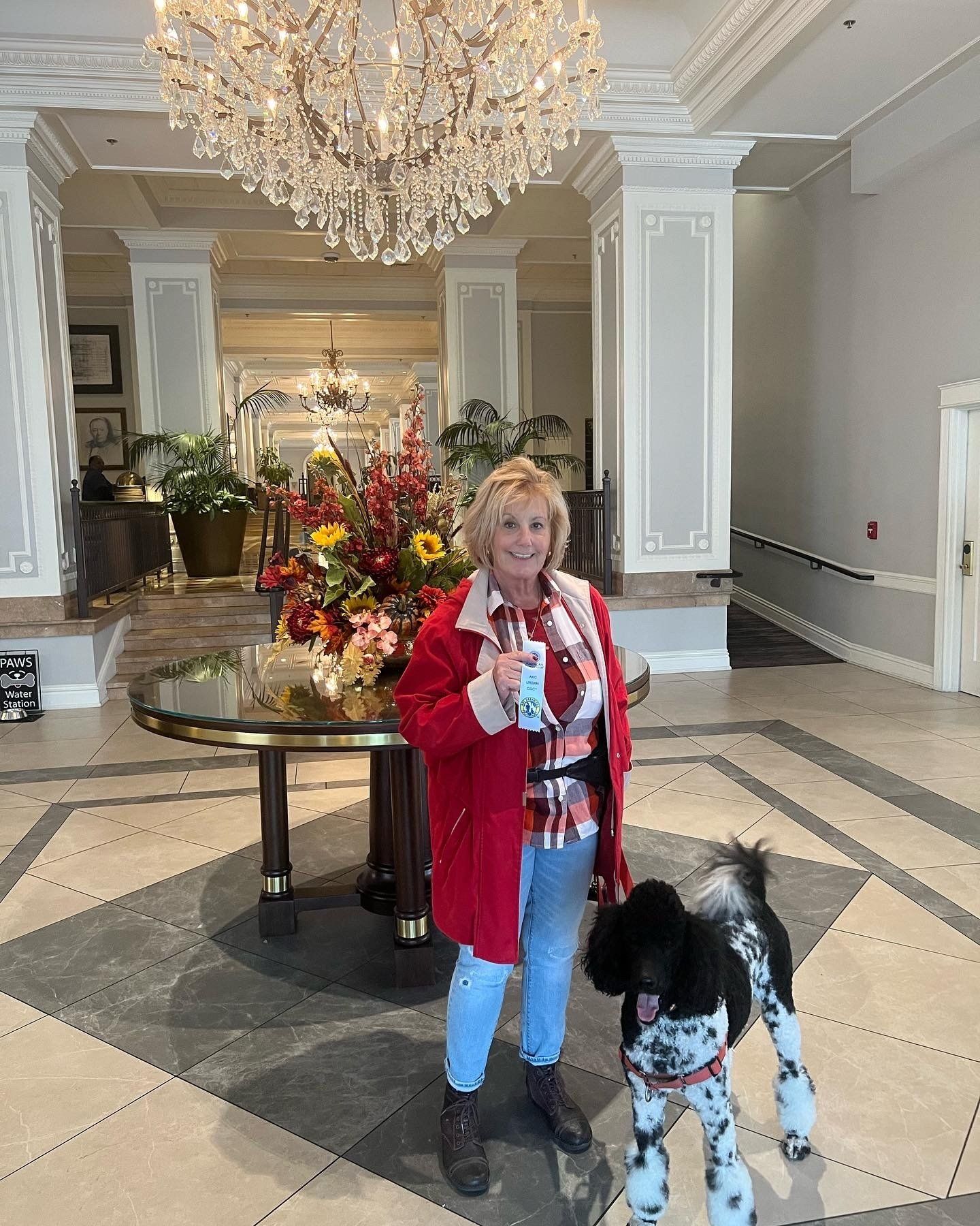 Happy Woman With Her Dog — St. Louis, MO — PetImpact! Dog Training