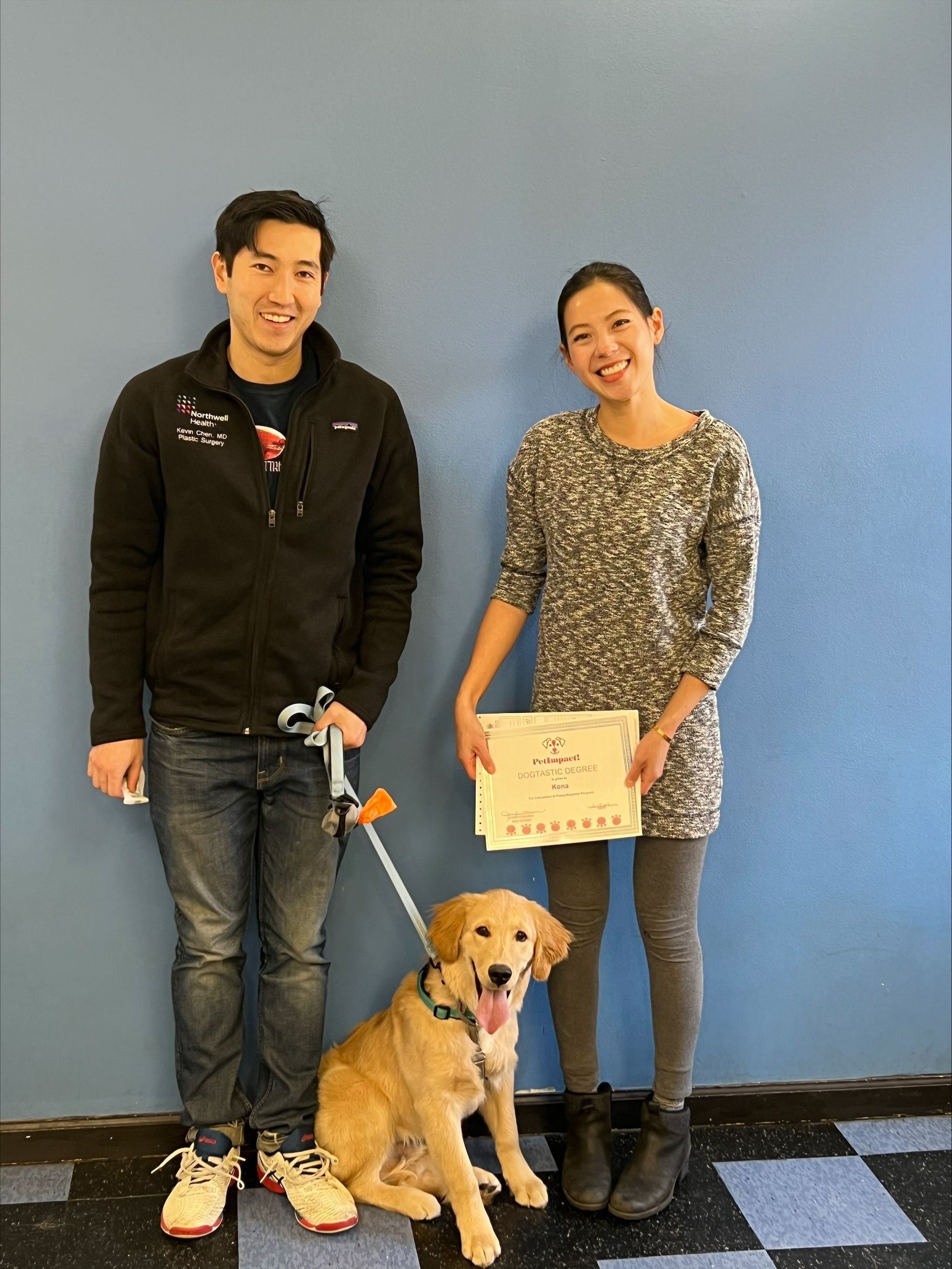Couple With Dog Kona — St. Louis, MO — PetImpact! Dog Training