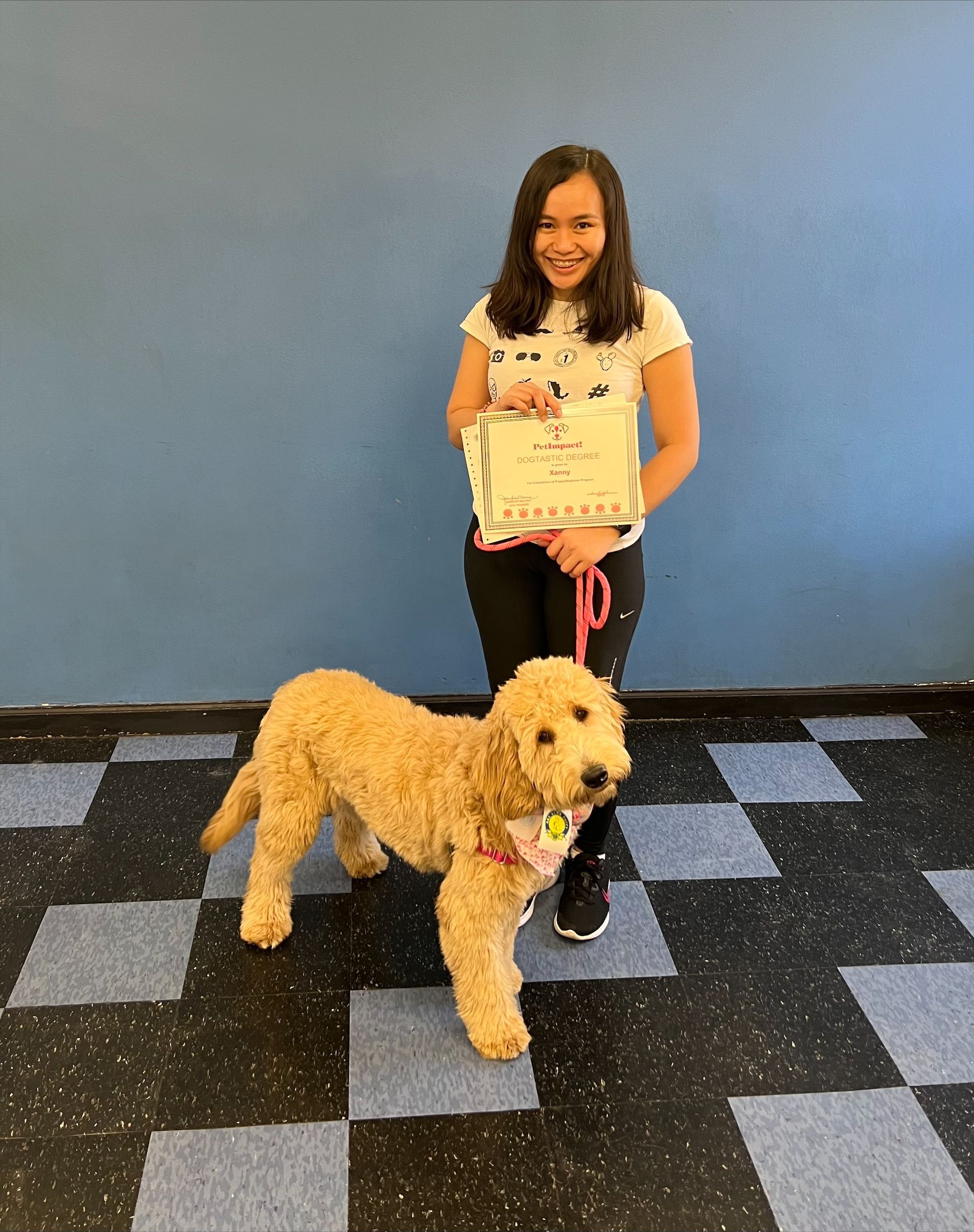 Owner With Dog Xanny — St. Louis, MO — PetImpact! Dog Training