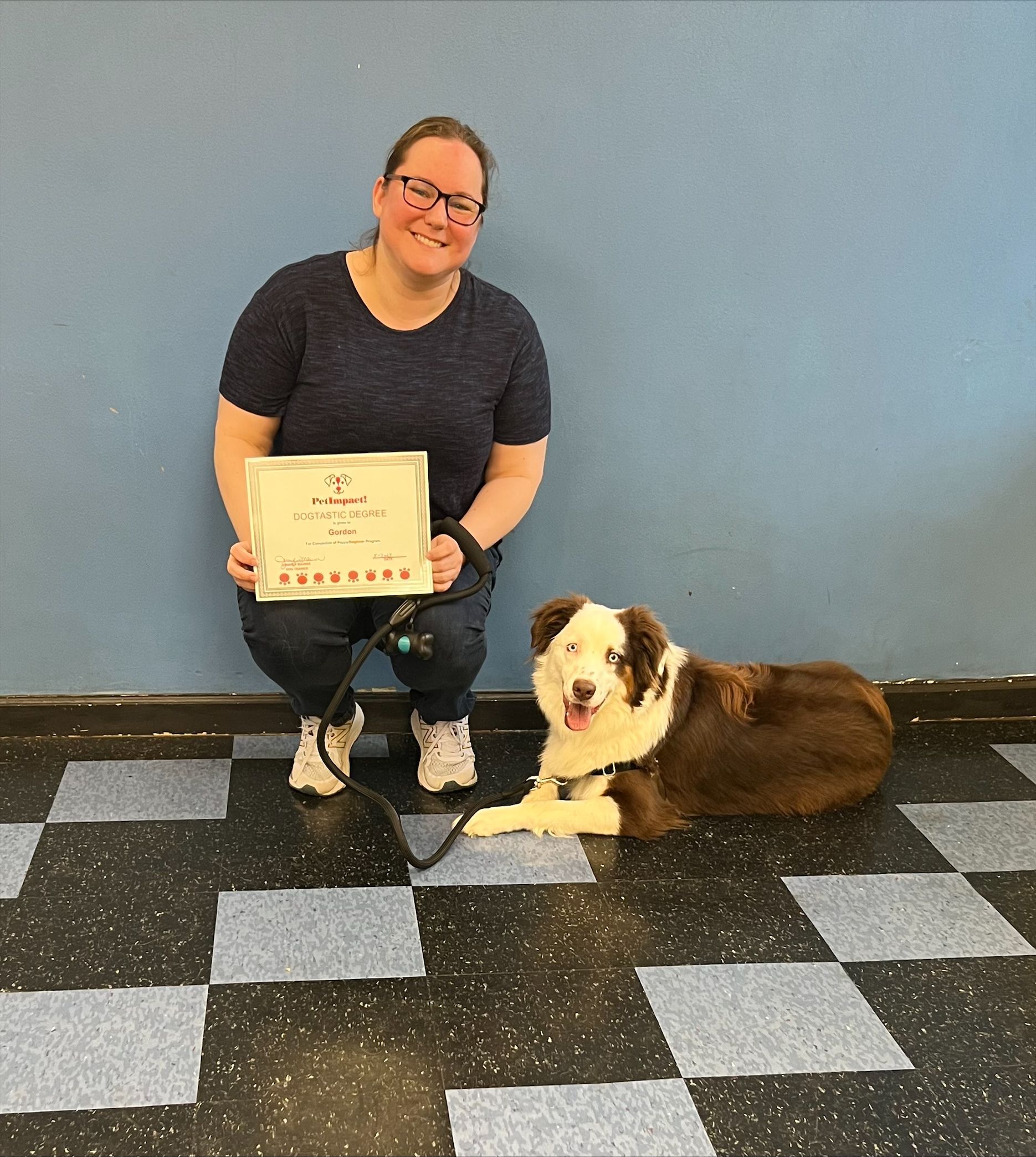 Woman and Dog   — St. Louis, Mo — Petimpact!
