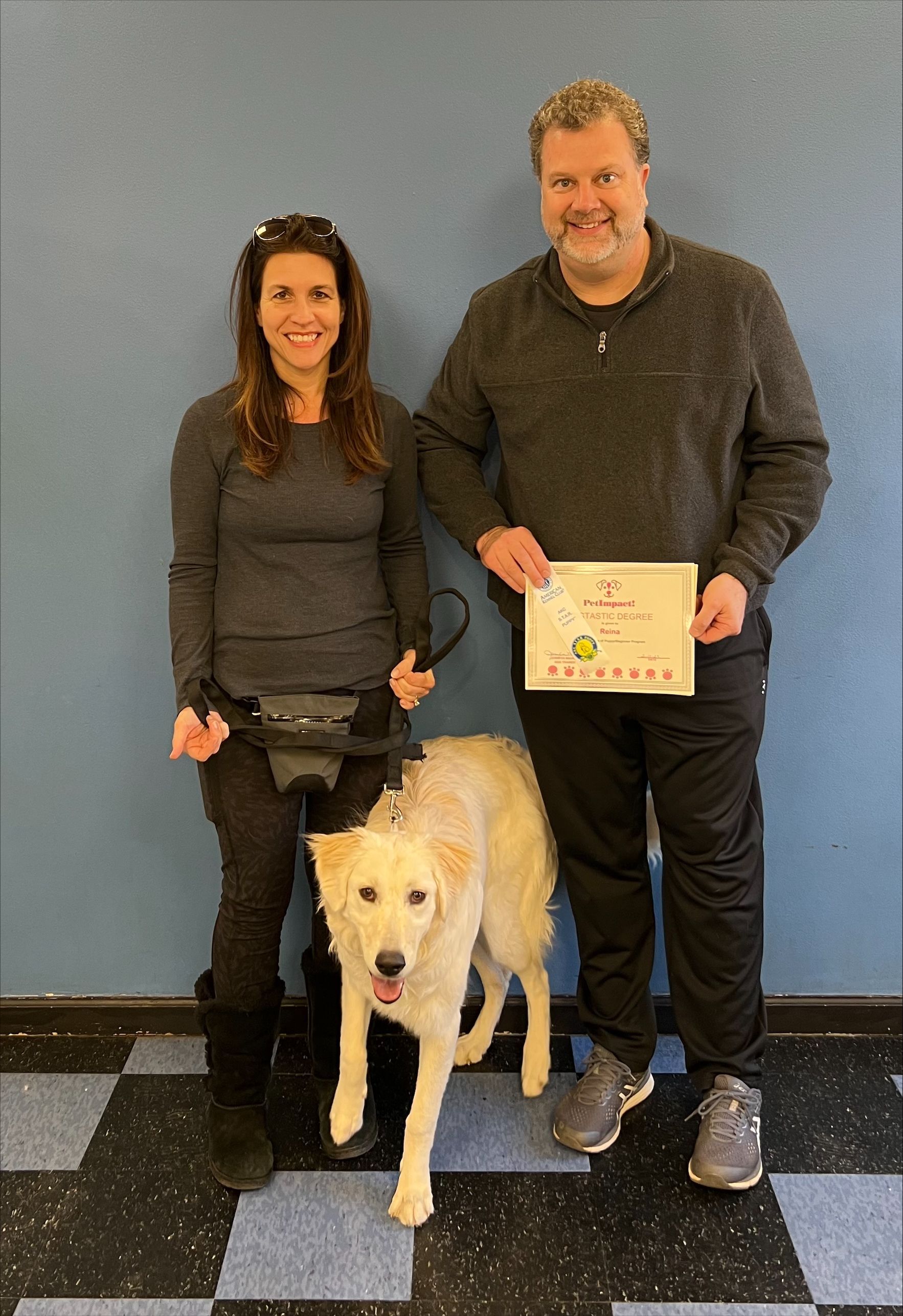 Couple With Their Dog — St. Louis, MO — PetImpact! Dog Training
