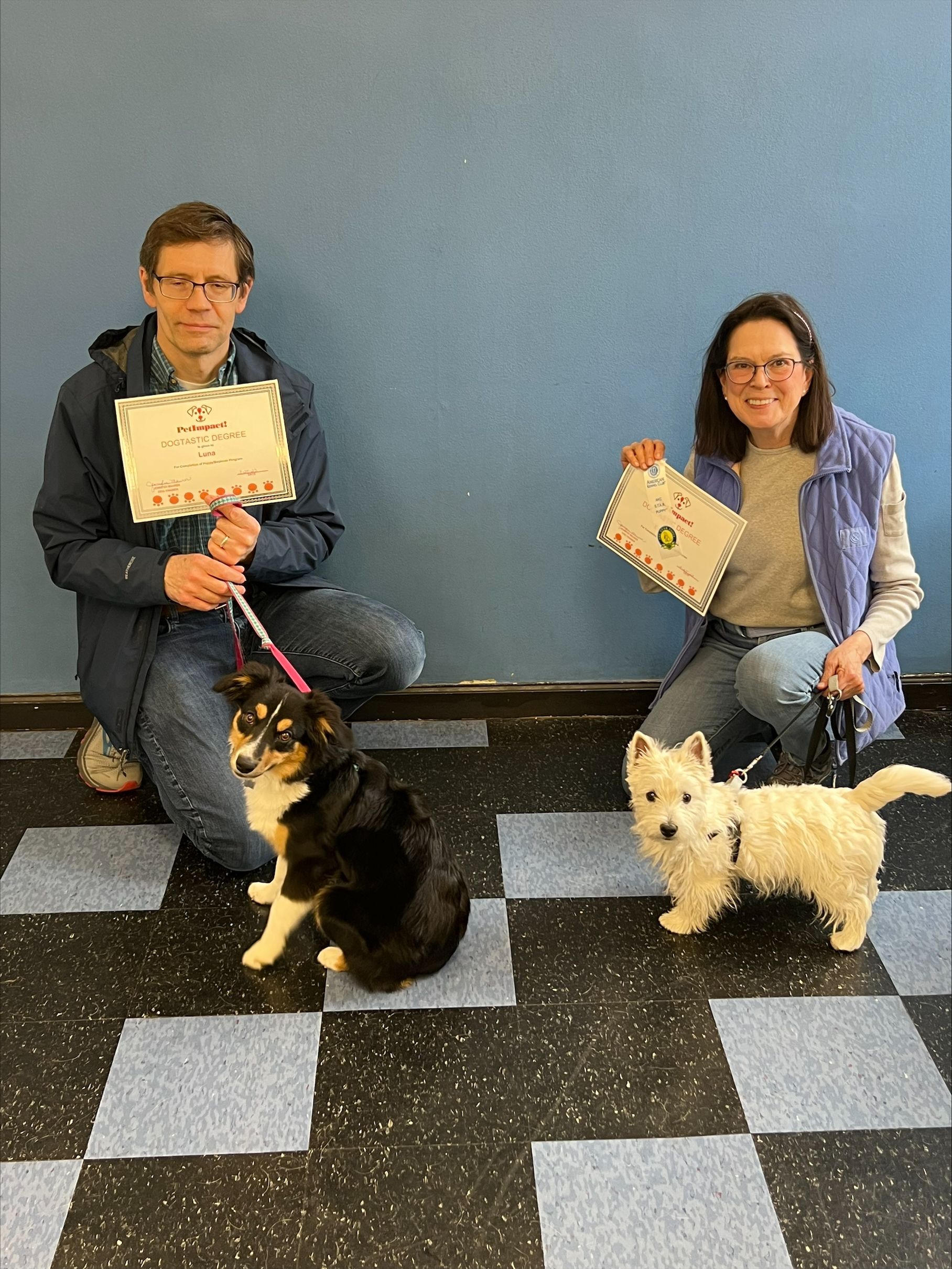 Two People and a Dog — St. Louis, Mo — Petimpact!