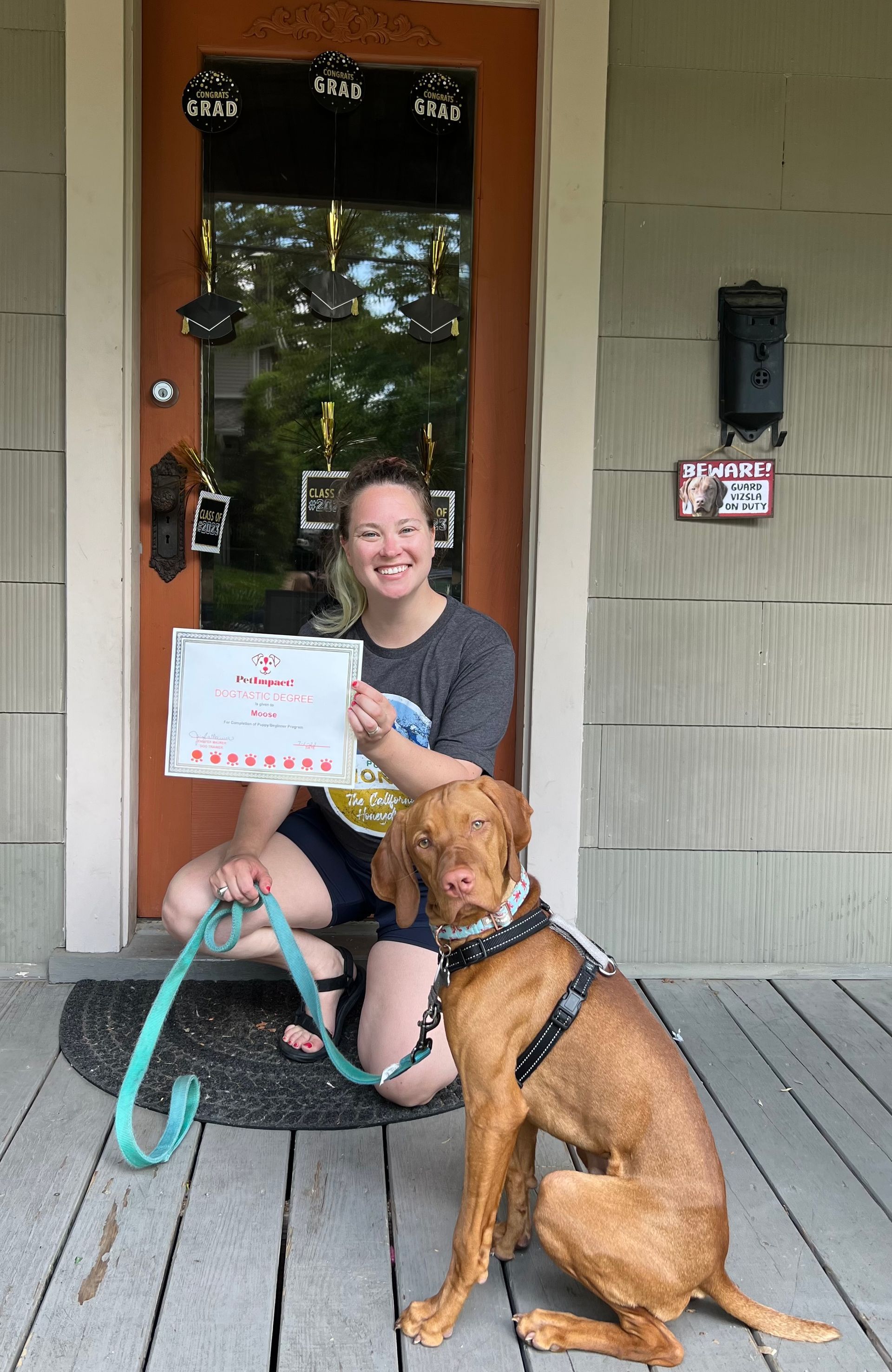 Moose with Dogtastic Degree — St. Louis, MO — PetImpact!
