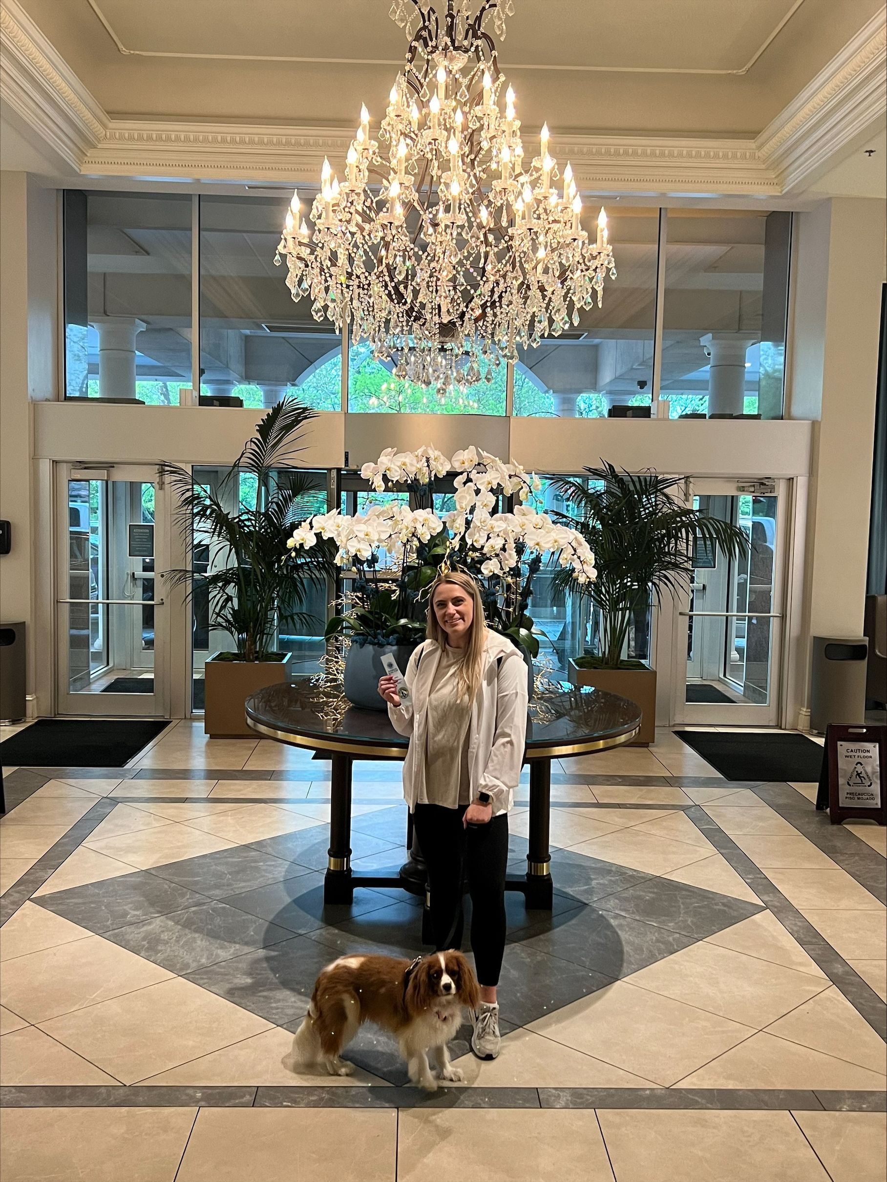 Two Woman and Cute Dog — St. Louis, Mo — Petimpact!