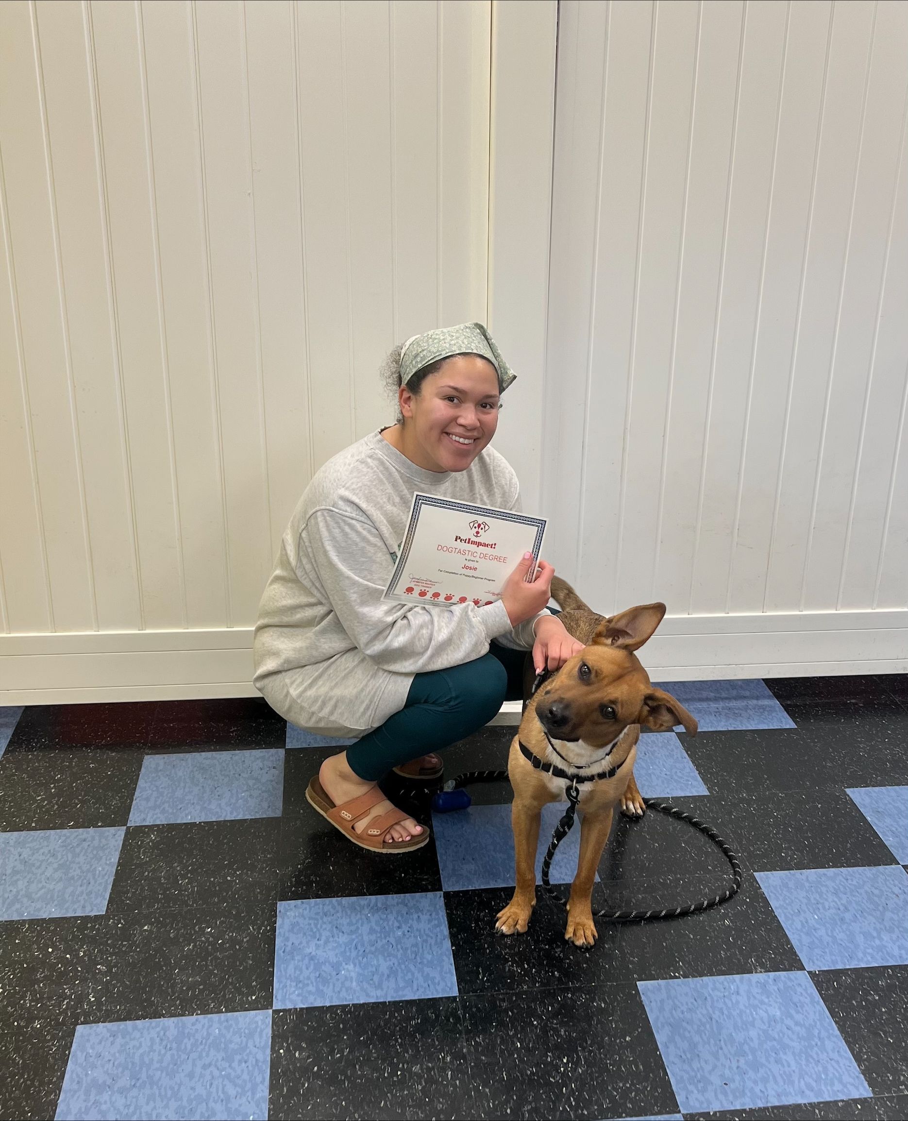 Girl and a Dog — St. Louis, Mo — Petimpact!