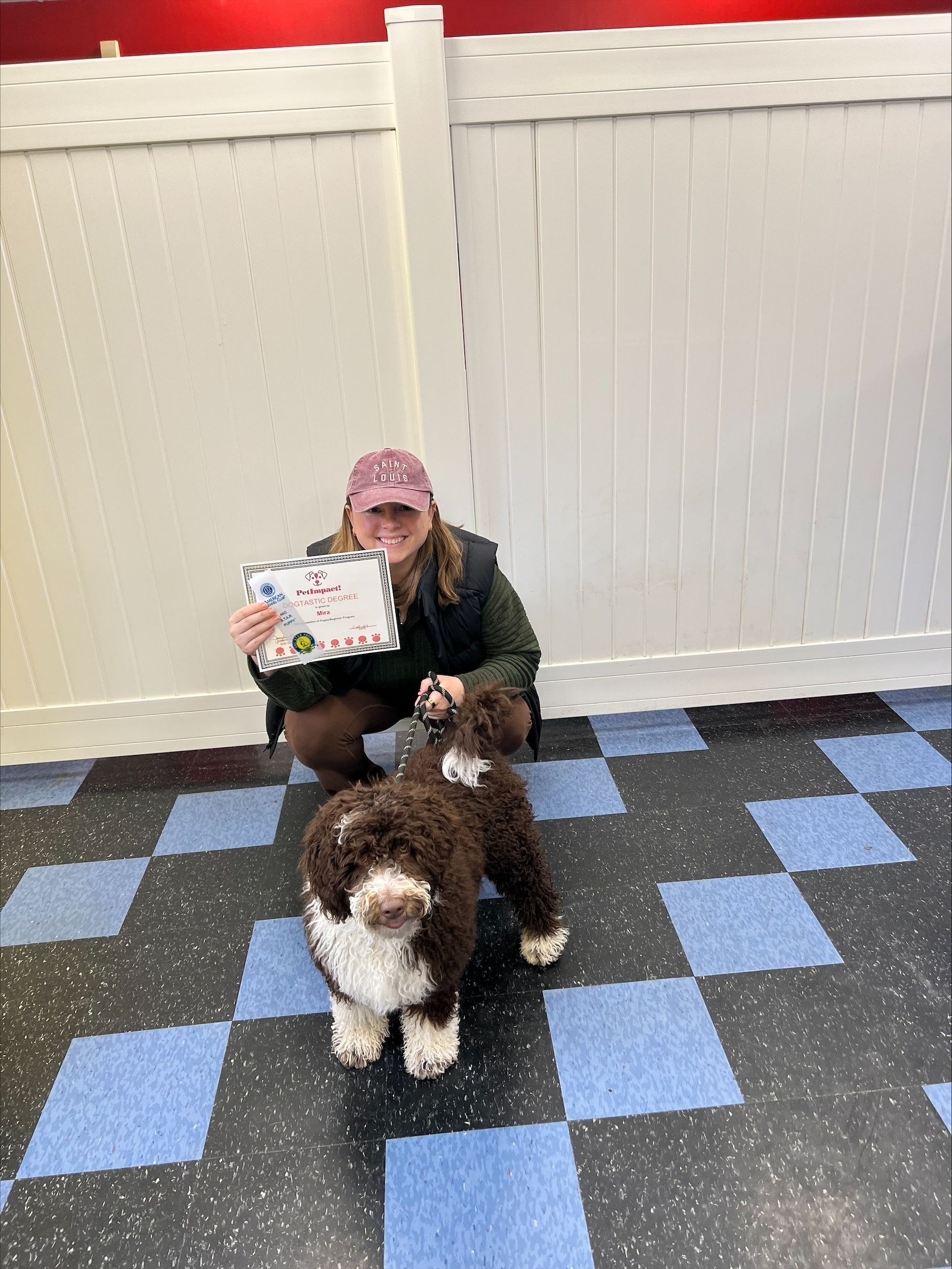 Healthy Dog and Owner — St. Louis, MO — PetImpact!