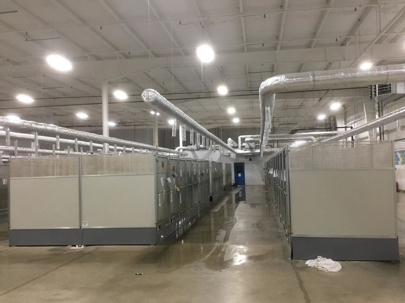 vents in an office building.