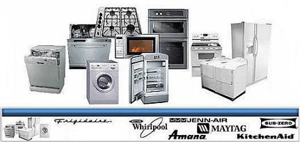 Various Appliances and Brands