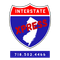 Logo: Interstate Xpress with NJ outline, red/blue shield design, phone number.
