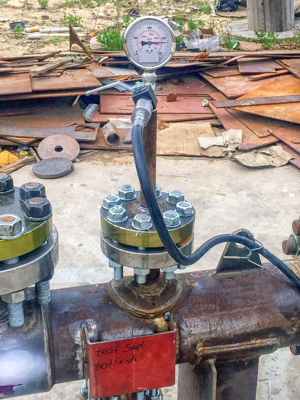Hydrostatic Testing — Pressure Test with Manometer in Minden, LA