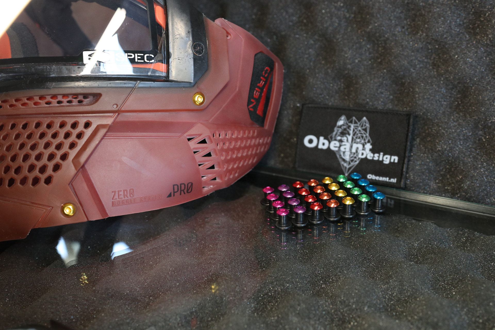 CUSTOM CRBN MASK SCREWS