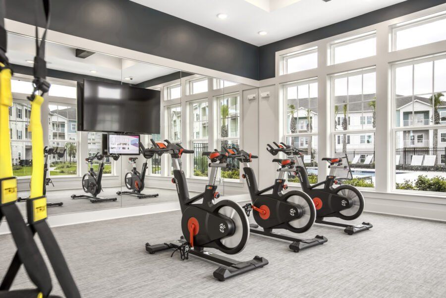 Argyle Lake Apartments Fitness Center with Weights