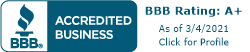 Bbb rating : a+ as of 3/4/2021 click for profile