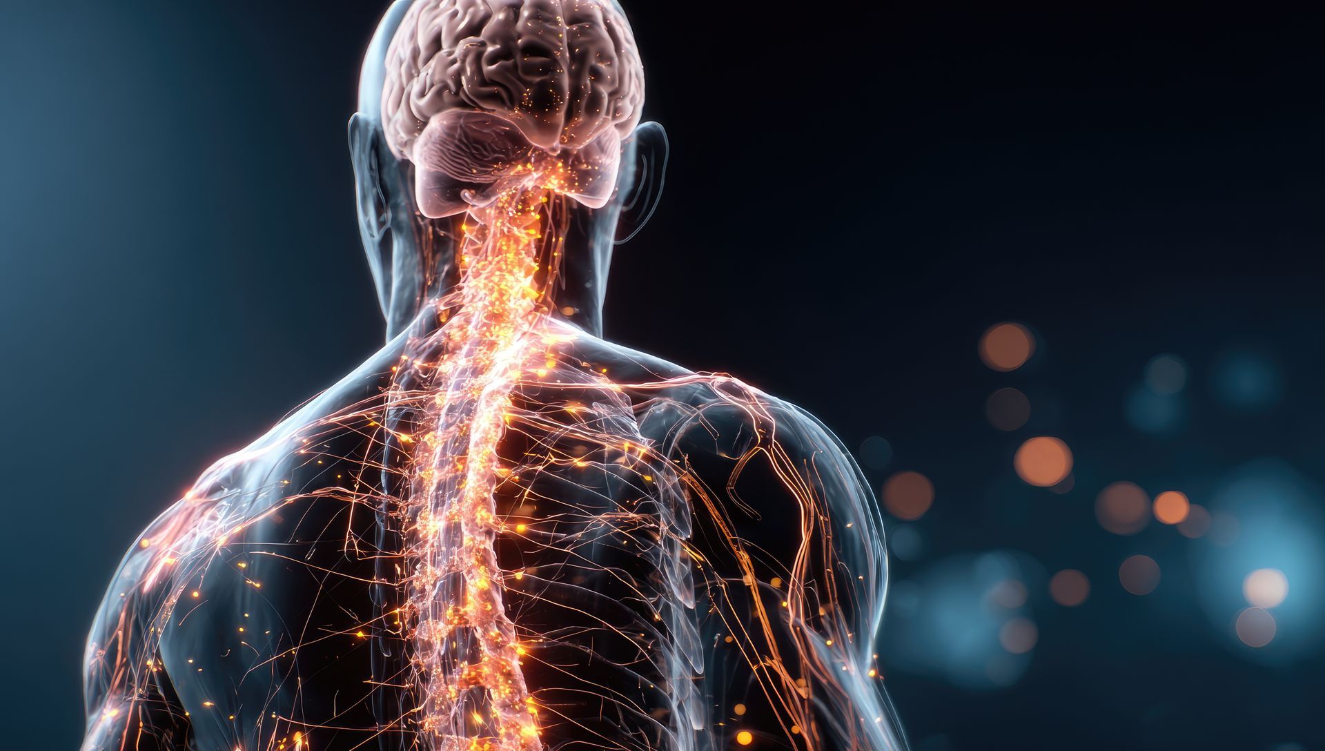 Image of the human nervous system.