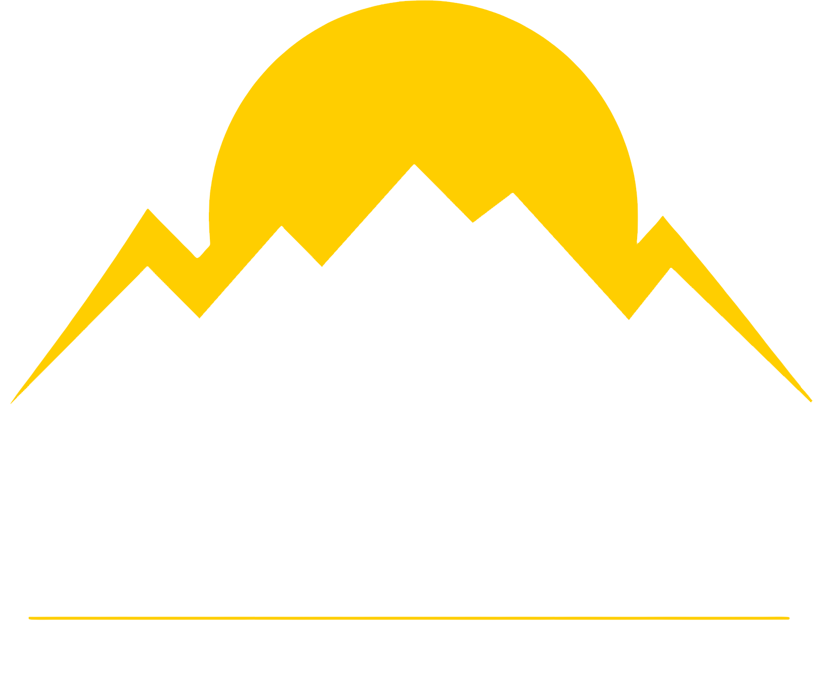 Pocono Chamber of Commerce logo in white