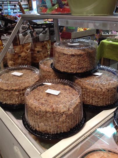 Assortment of 5 cakes in plastic casing on sale