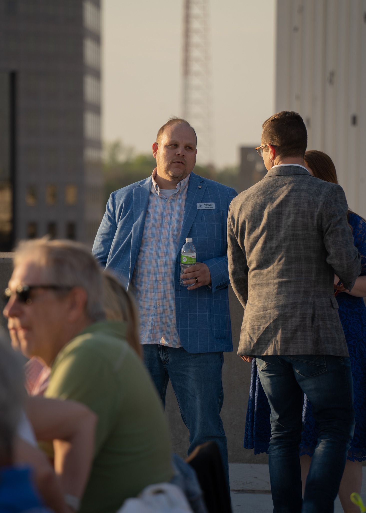 Two Men Talking — Des Moines, IA — Vara Guard LLC