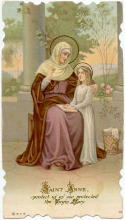 Sainte Anne with the Blessed Virgin Mary