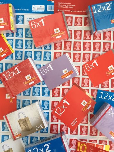 We buy and and all Royal Mail stamps