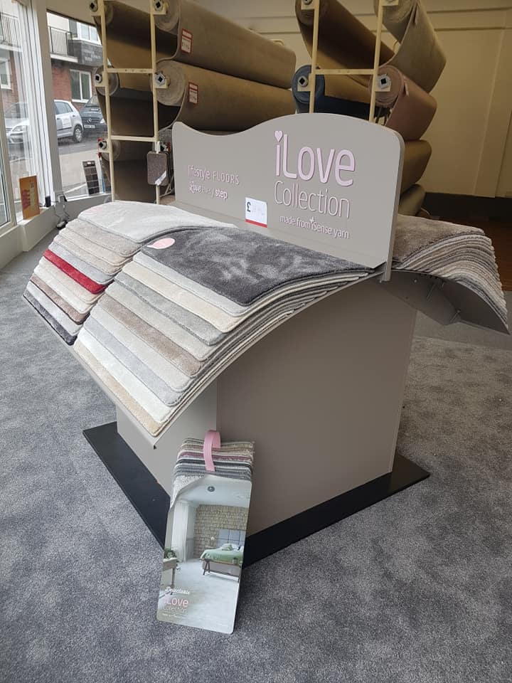 plentiful carpet selections