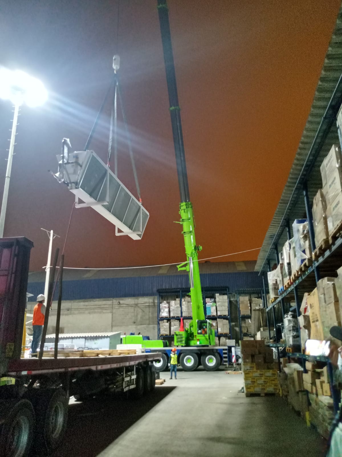 Alquiler de grúas Telescópicas