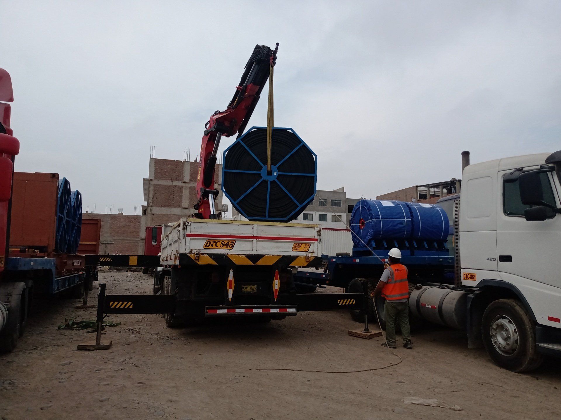 Transporte de maquinaria pesada