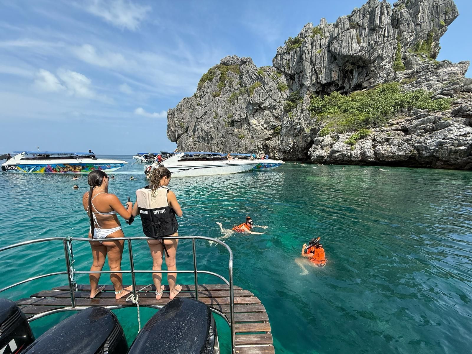 Private Catamaran Charter to Ang Thong Marine Park