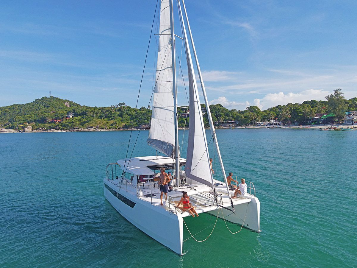 Catamaran Sunset Cruise Around Koh Phangan