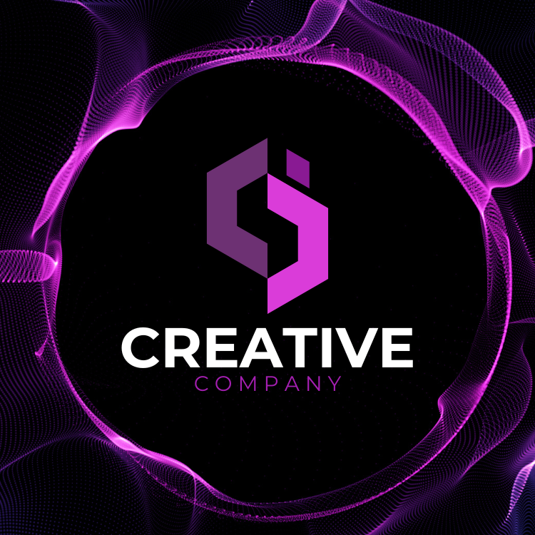 A neon sign of two lollipops on a black background.