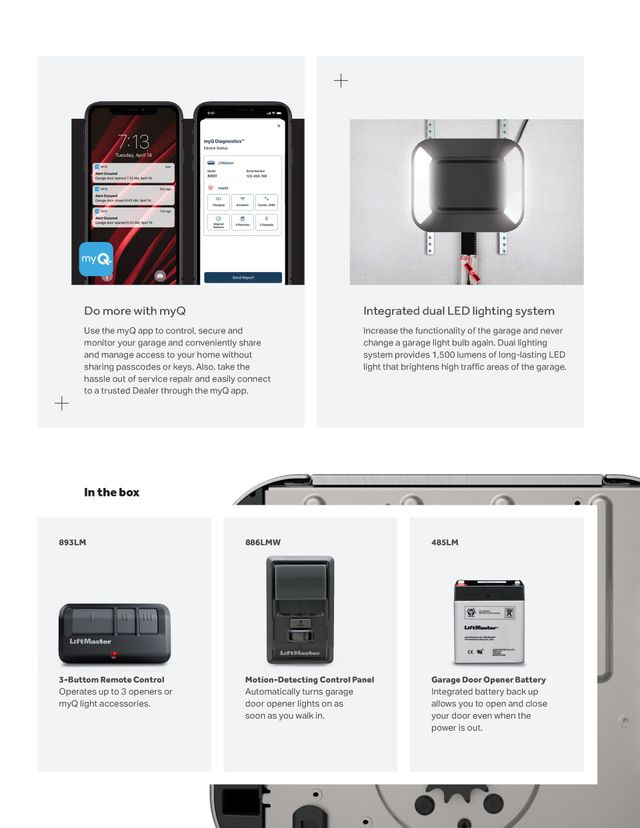 Dreamページ LiftMaster 84602 - Garage Doors Openers - Doors By Mike