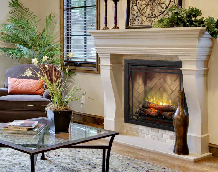Boulovard Series gas fireplace