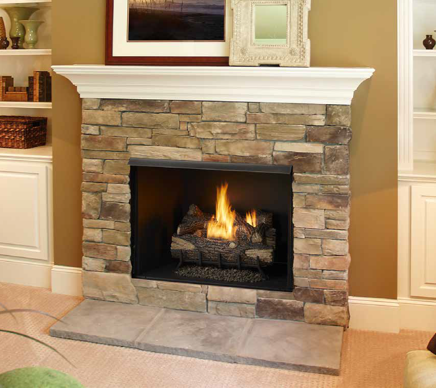 Exacta Series gas fireplace