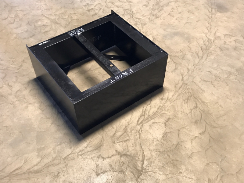 machine base fabrication