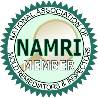 The logo for the national association of mould remediators and inspectors