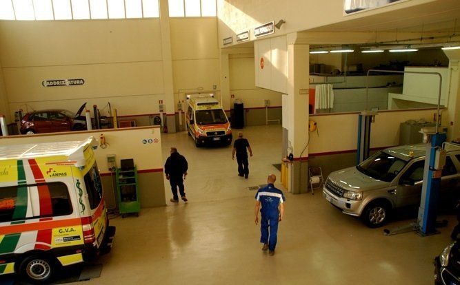 станция технического обслуживания автомобилей