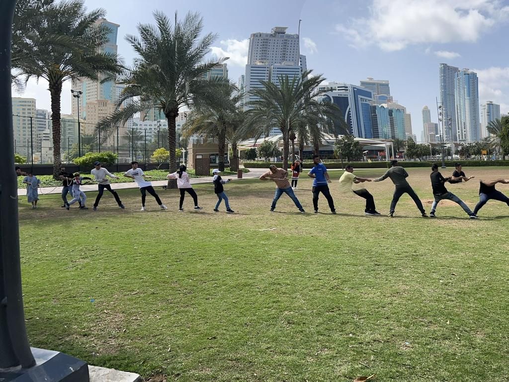 Lighting engineers planning indoor and outdoor LED installations in Sharjah