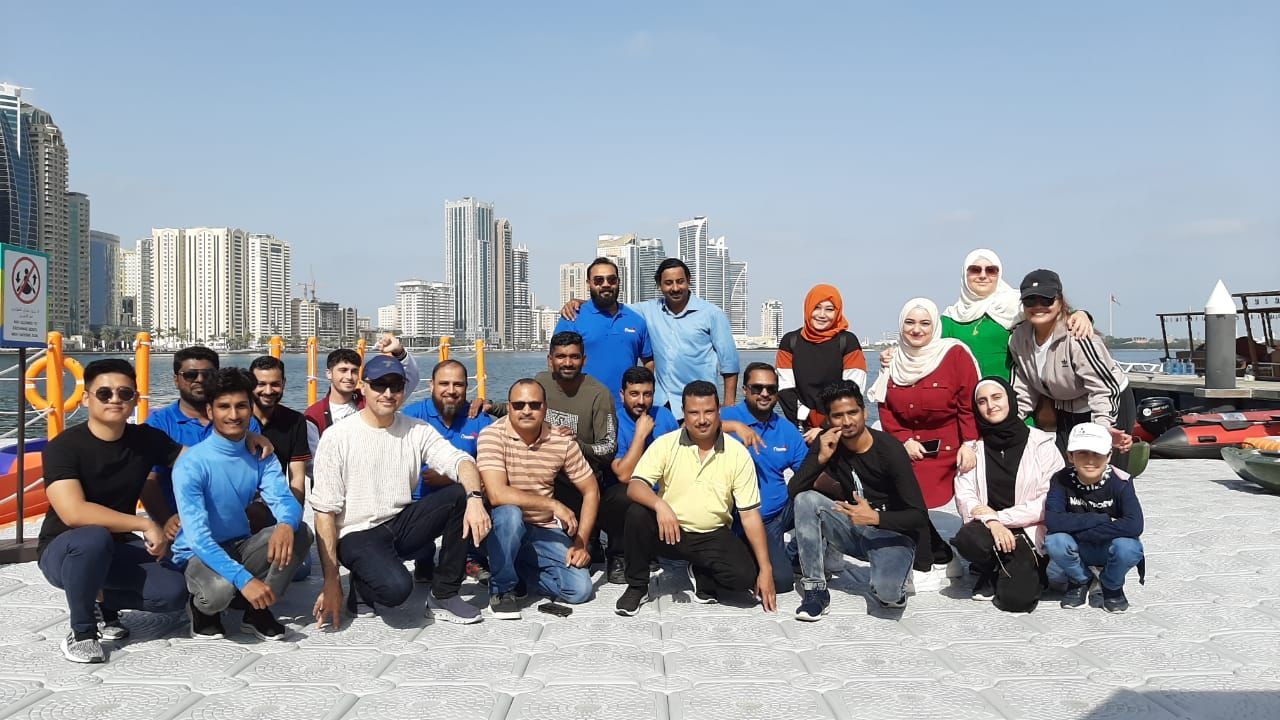 Sadeem Lighting design team collaborating on LED and smart lighting projects in UAE