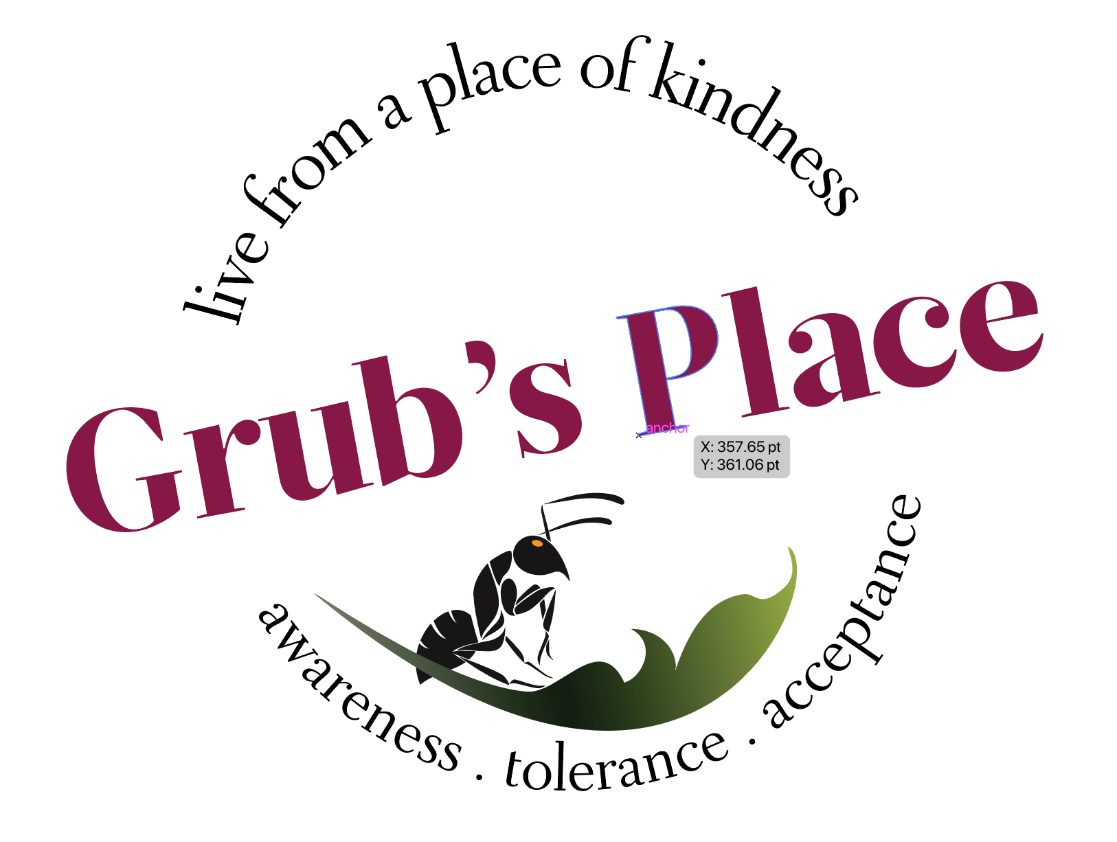 Logo for Grub's Place