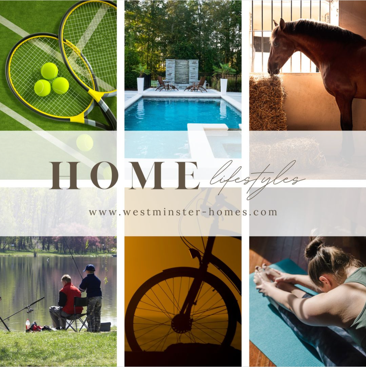 A lifestyle social media post for Westminster Homes.