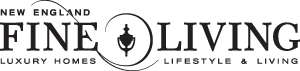 A logo for New England Fine Living