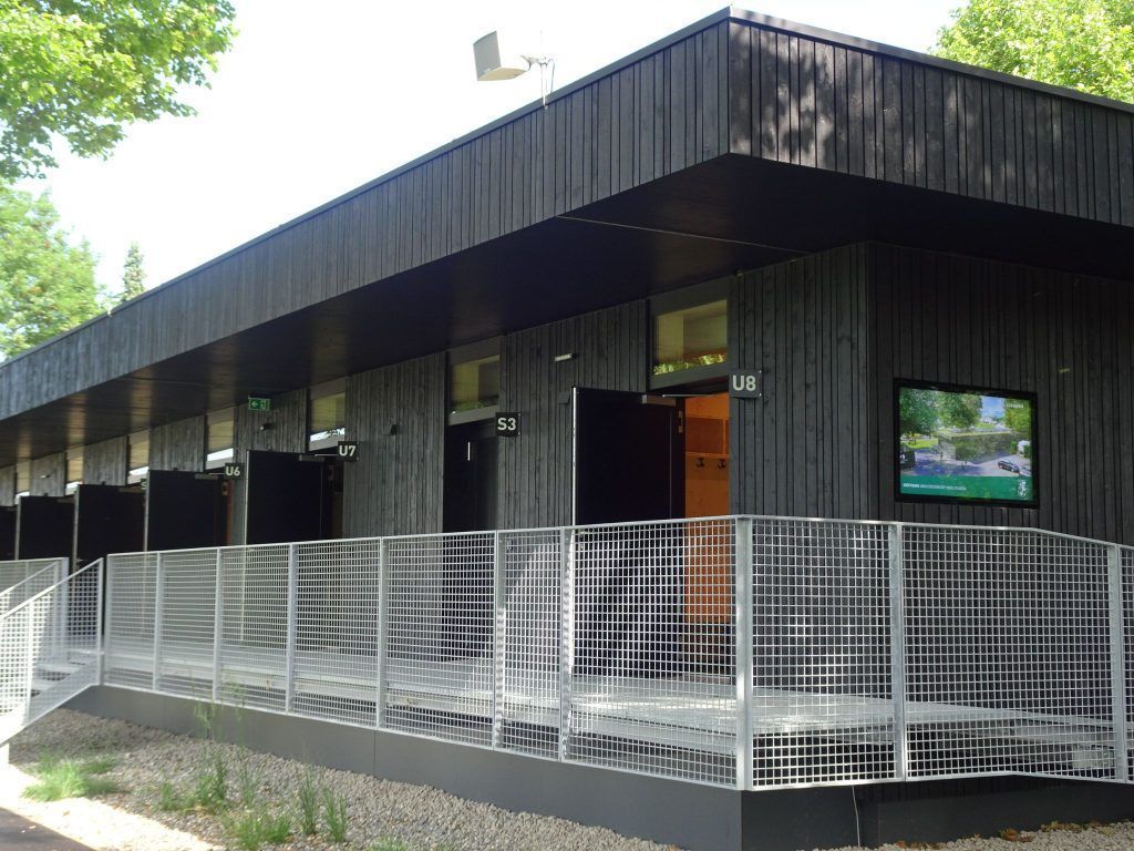 Kabinenanlage des DSV Haselstauden