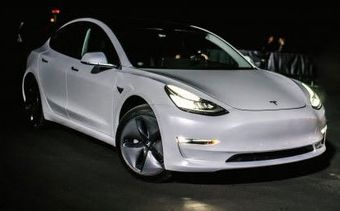 Tesla electric taxi
