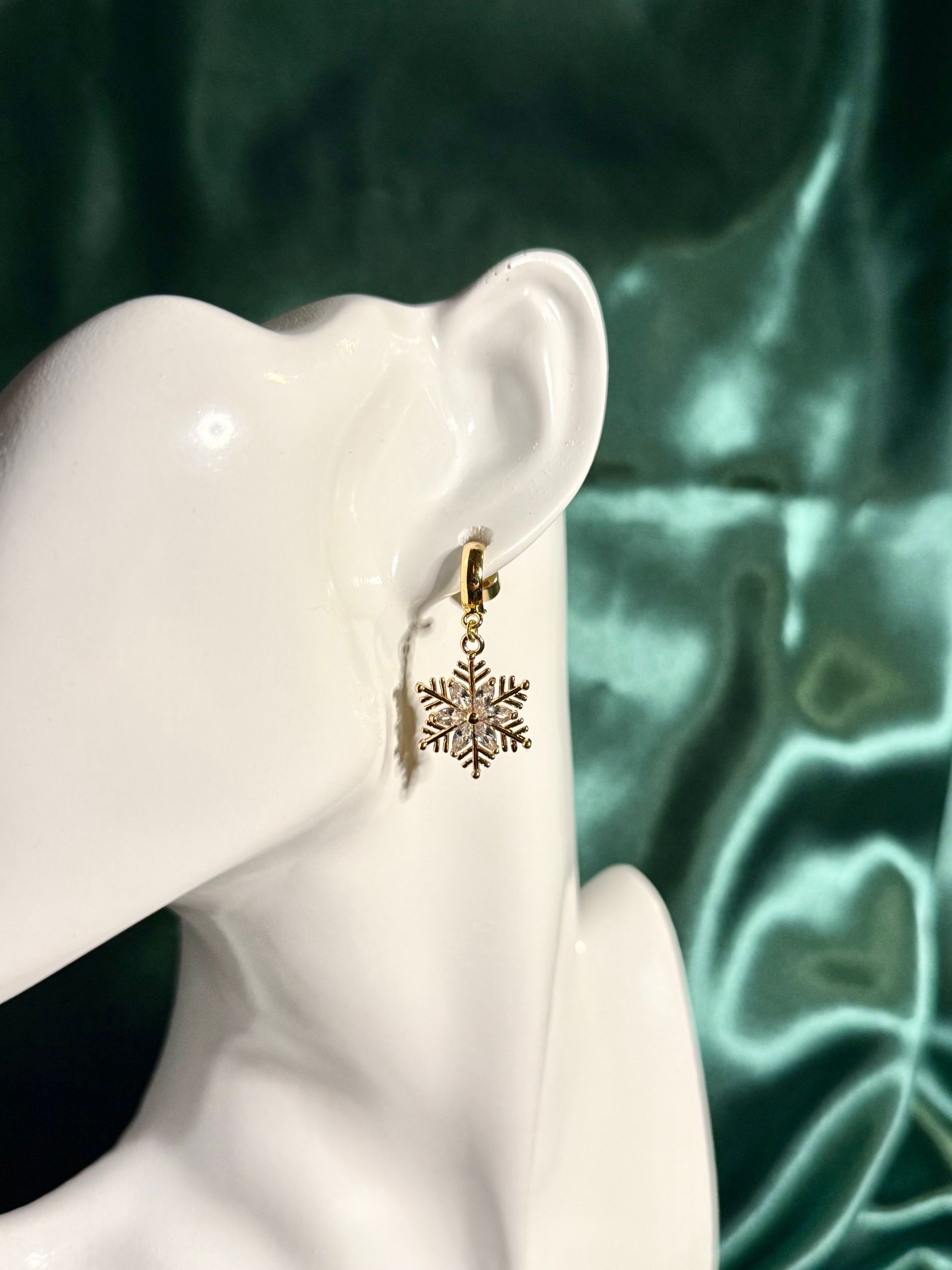 Midwinter Magic Snowflake Earrings