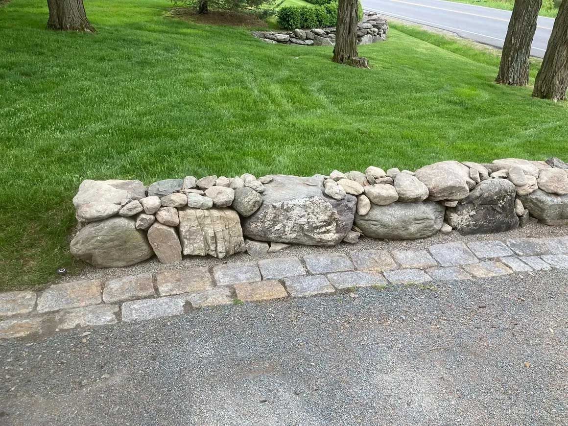 Stone Wall Repair & Extension 5