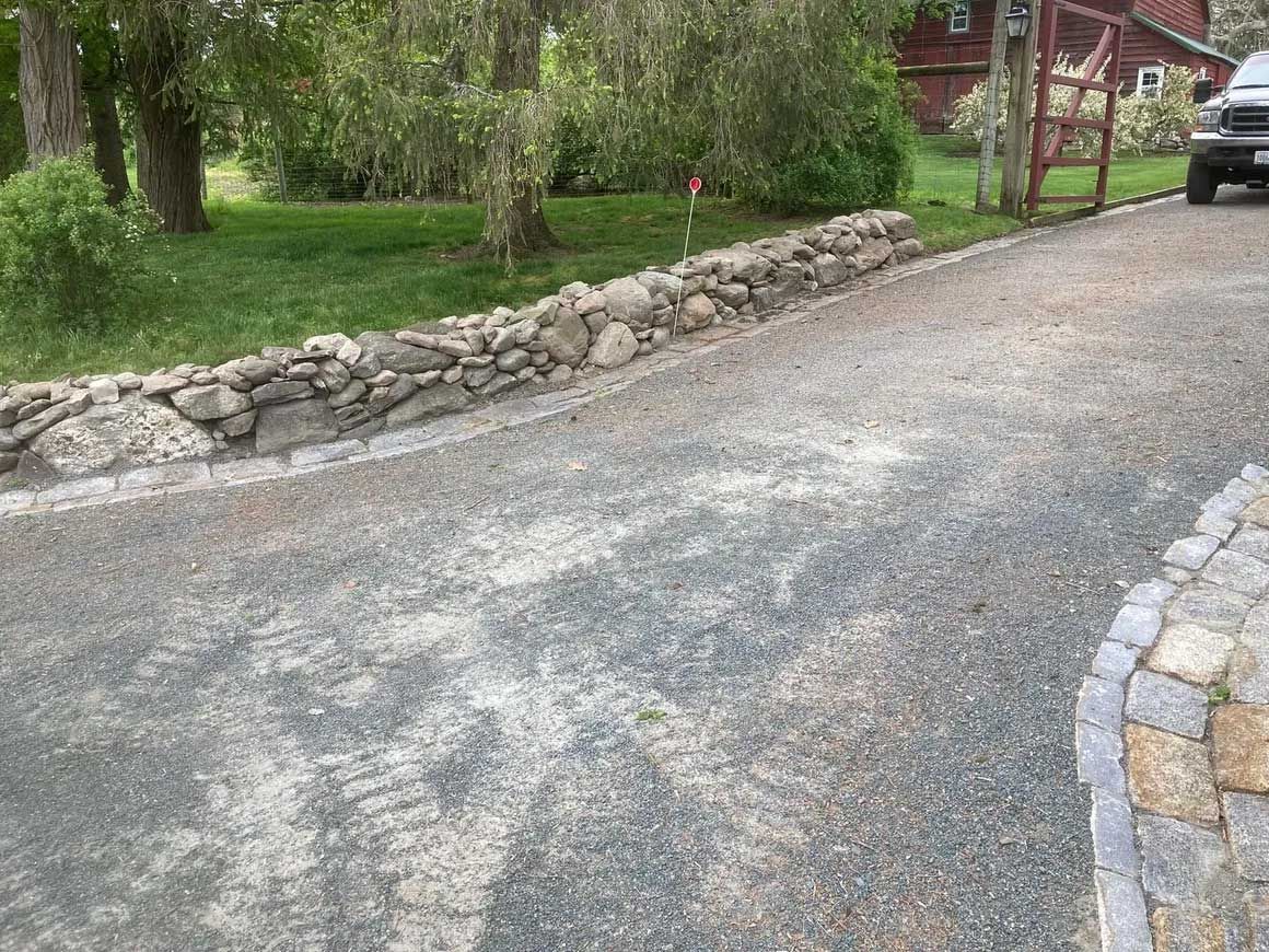 Stone Wall Repair & Extension 6