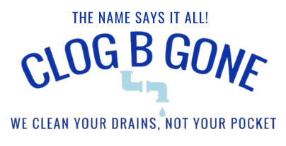 CLOG B GONE logo