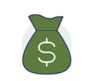 Money Bag Icon — Chicago, IL — Clover Insurance Agency Money Bag Icon — Chicago, IL — Clover Insurance Agency