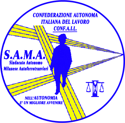 S.A.M.A.  Sindacato Autonomo Milanese Autoferrotranvieri - Logo