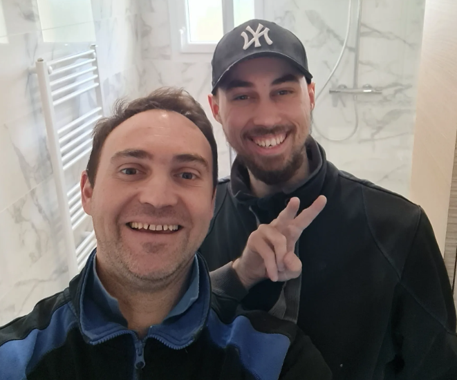 Photo de Nicolas et Alexis Le Havre Nouvel Art Rénovation